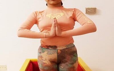 The Golden Girl who is bringing glory to the rich tradition of Yoga in Dubai: Samridhi Kalia