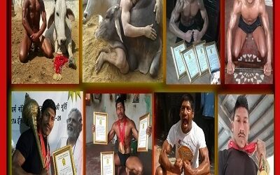 Cow devotee world record holder wrestler: Sanjay Singh