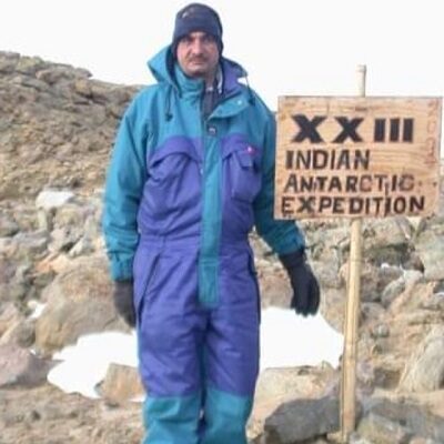 Scientist living on Antarctica: Professor Jaswant Singh