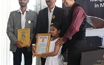 After completing diploma in music at the age of seven, Aadya Garnayak became the world's youngest music composer and got her name registered in the Golden Book of World Records.