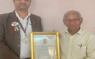 Dr. Vishwanath Panigrahi created a world record at the age of 71 by working for the longest time in a firm.