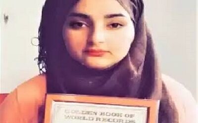 Bushra Nida created a world record by writing the world's first poetry book based on the periodic table