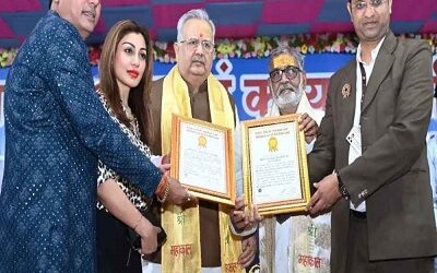 Bhole Baba's procession held in Bhilai registered in the Golden Book of World Records