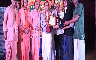 Created a world record by performing Divine Rock Sankirtan in "Umang: The Mega Youth Festival 2024" organized by ISKCON Prachar Kendra Jagdalpur