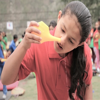 World record created by most people doing Jalneti activity together