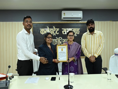 Chhattisgarh’s Korea district created history with public participation, recorded in the Golden Book of World Records